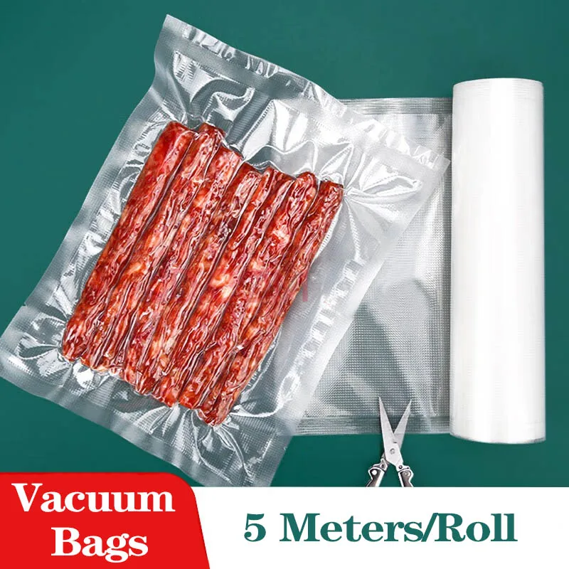 

30*500cm Food Vacuum Bags for Food Sous Vide Textured Storage Packaging Bag for Vacuum Sealer Meat Fruits Vegetables 500cm/Rolls