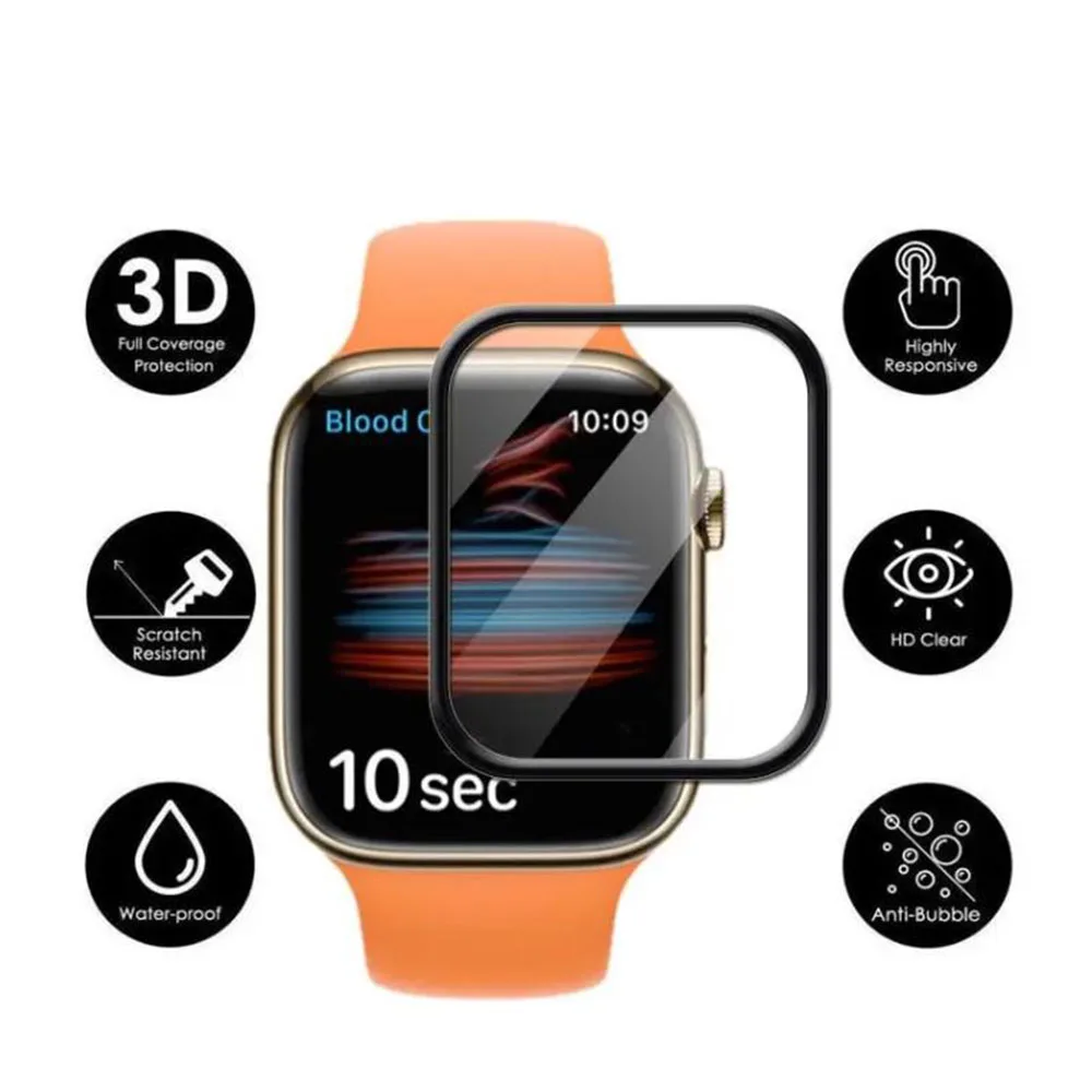 BEHUA 5 шт. 3D изогнутая защитная пленка для часов Huawei Watch D2 HD защитная пленка для экрана против царапин для Huawei D2 аксессуары