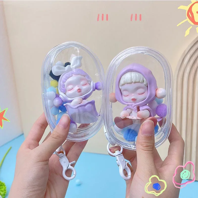 ใหม่โปร่งใสพวงกุญแจกระเป๋าตุ๊กตากระเป๋า Pvc โปร่งใสกระเป๋าพวงกุญแจกระเป๋า YSB03