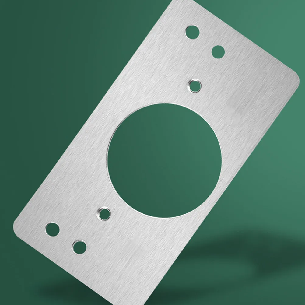 

10pcs Stainless Steel Mending Plate Strong Furniture Repair Bracket For Shelves Chairs Tables Fence Construction Hinge Plate