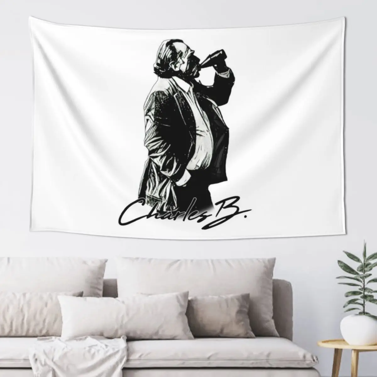 

Charles B. Tapestry Christmas Decoration Aesthetic Room Decor Korean Room Decor Aesthetic Room Aesthetic Tapestry