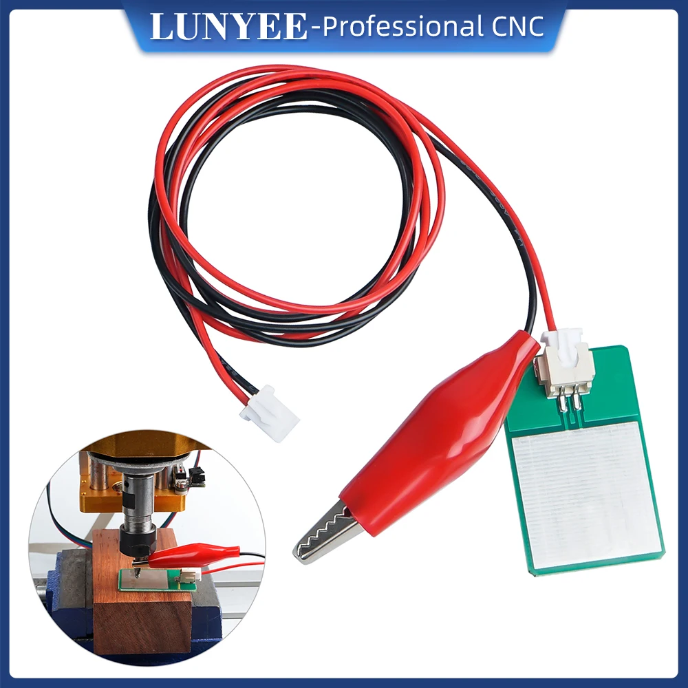 LUNYEE Grbl Z Probe CNC Z-Axis Router Touch Plate Tool Setting Probe for 30*18Pro/ 30*18Max CNC Engraving Machines CNC Router