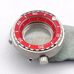 NH35 Case Crown at 4.1 Sapphire Glass Tuna Canned Watch Case for NH34 NH35 NH36 Automatic Movement 200M Water Resistance Case