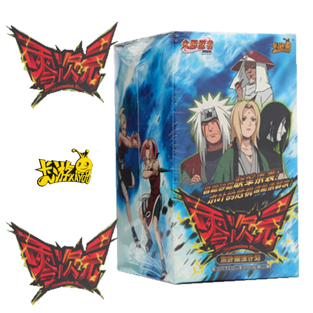 

Kayou Genuine Naruto Cards Collection for Children Entertainment Rare Classic Character Roles Cards Toys Boys Anniversary Gifts