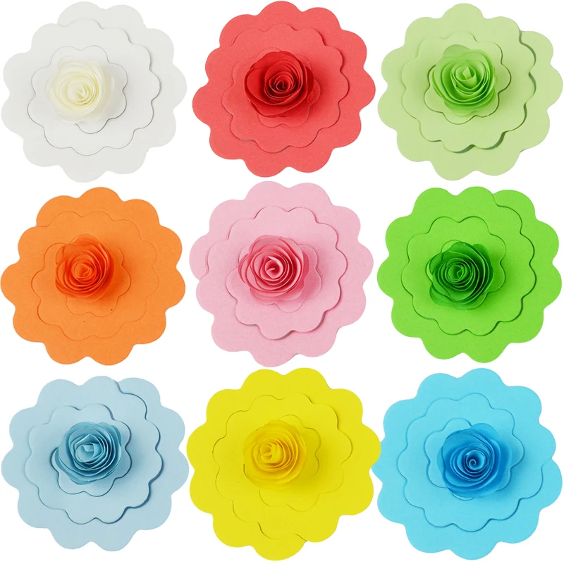20Pcs/Set Roll Rose…