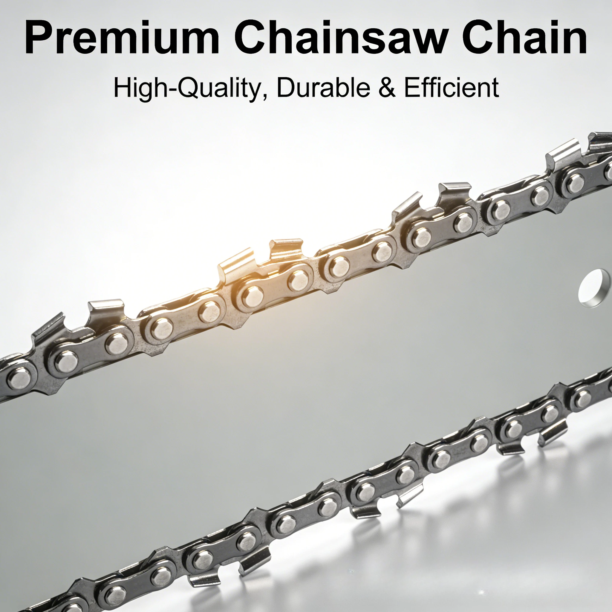 

2 pcs suitable for Huswara/Steele/Makita/Craftsman/Echo chainsaw chains Right Angle 325-22".058"86E