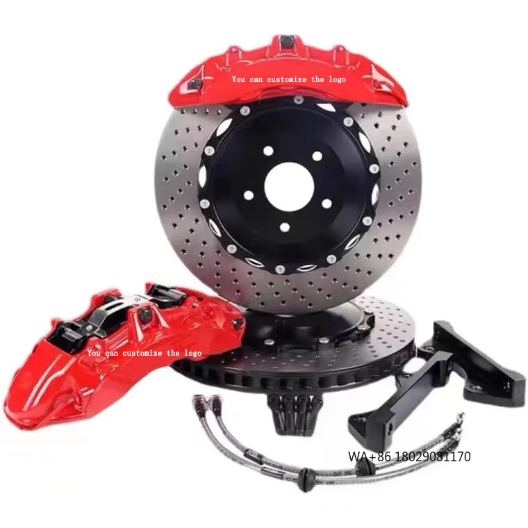 Brake Kit Racing GT6 Pot Braking Caliper Kit for   Chrysler  Mini ,you Can Customize the logo