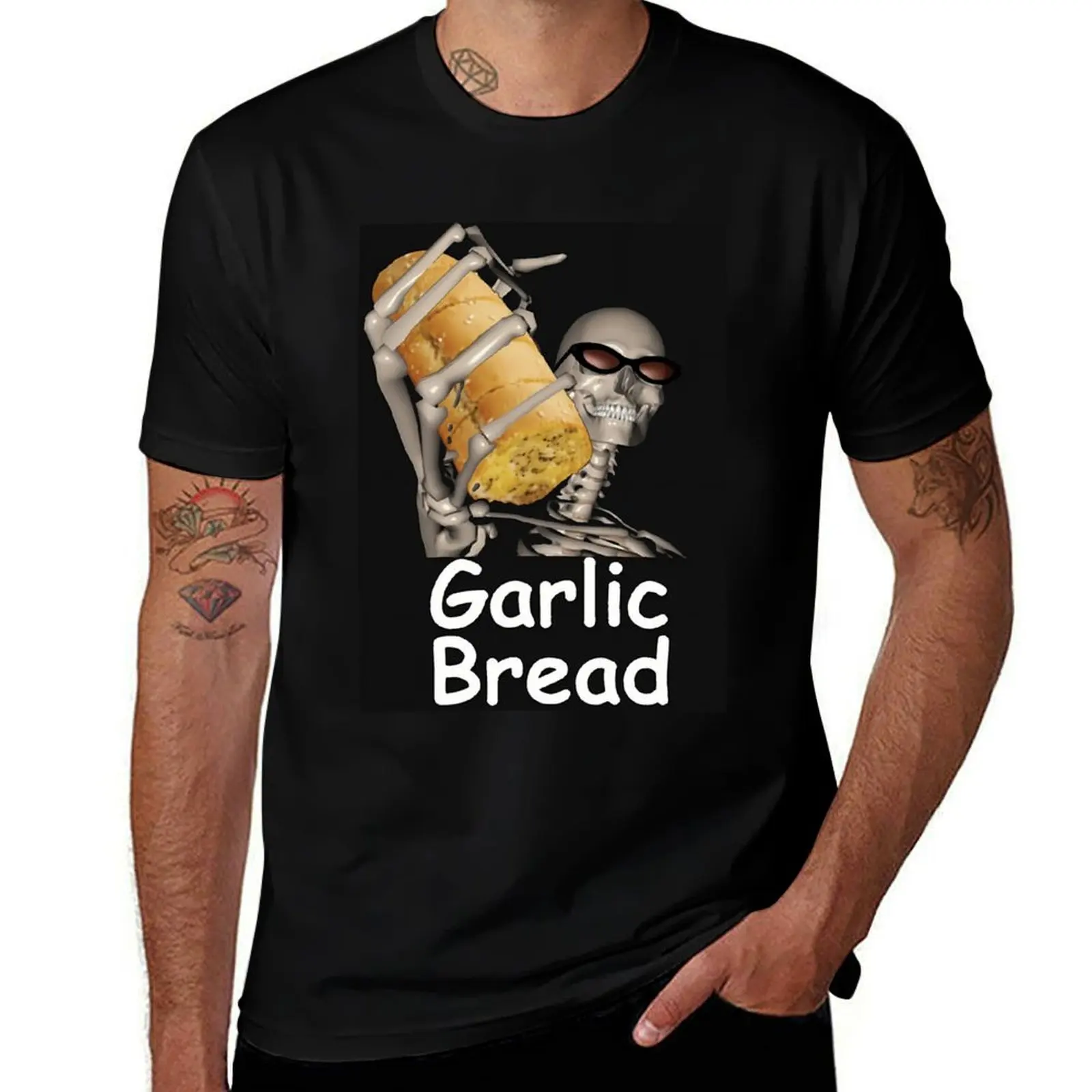 

Garlic Bread T-Shirt t shirt custom print man t shirts for men t shirts for man cotton soft T-Shirt