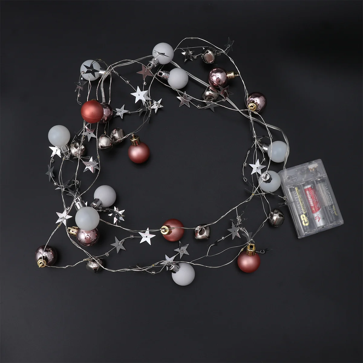 2 متر 20 المصابيح شجرة عيد الميلاد ضوء كرة مستديرة جرس ستار توفير الطاقة جو احتفالي ديكور حفلات الزفاف والمهرجان