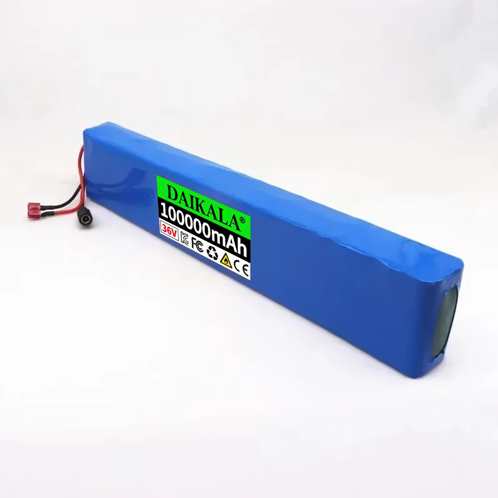 36V 10S4P 100Ah 100000mah 18650 Electric Scooter Lithium Ion 42V Battery Pack Original high power cell Built - In BMS Protection