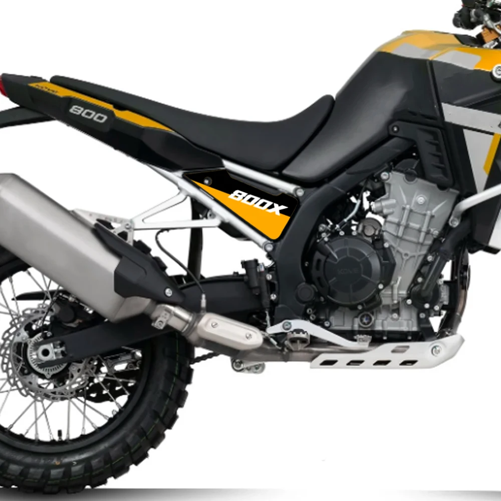 For Kove 800X Pro/Rally 2026 New Motorcycle Accessories Side Panel Stickers Rear Protection Plate Decal