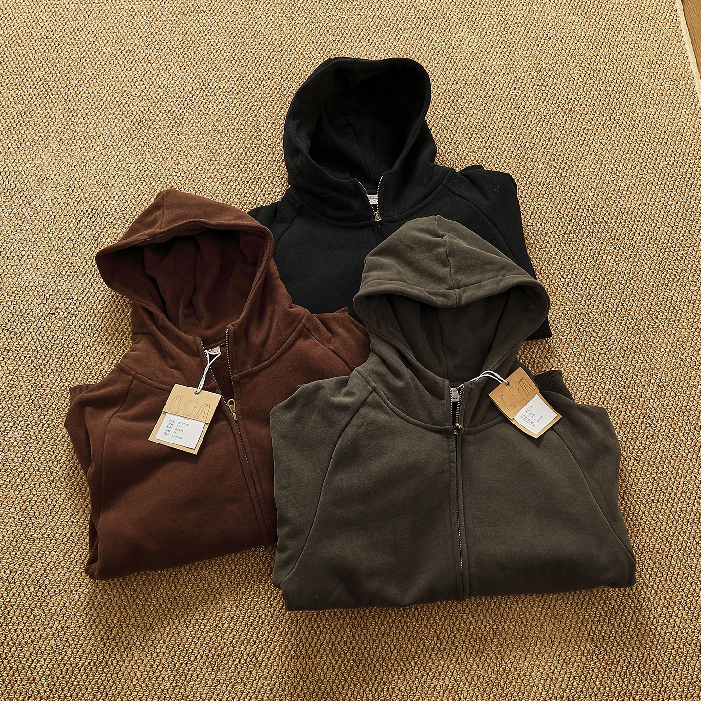 

Тяжелая бархатная утолщенная махровая толстовка с капюшоном в стиле ретро, мужская осенне-зимняя толстая текстурированная спортивная толстовка с капюшоном