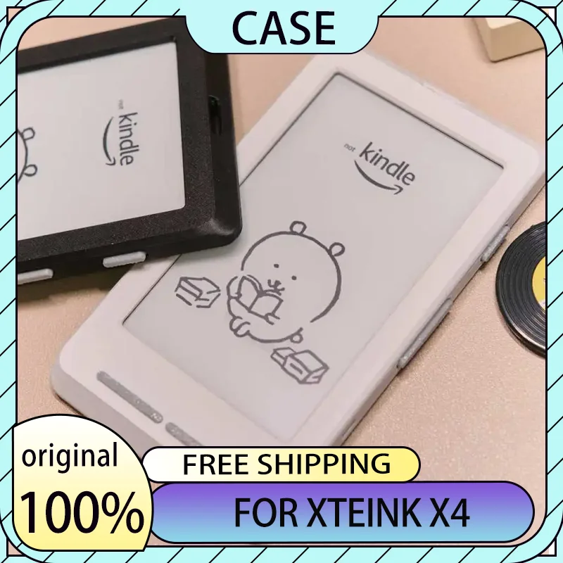 3D Printed XTEINK X4 E-Book Reader Protective Case with Reading