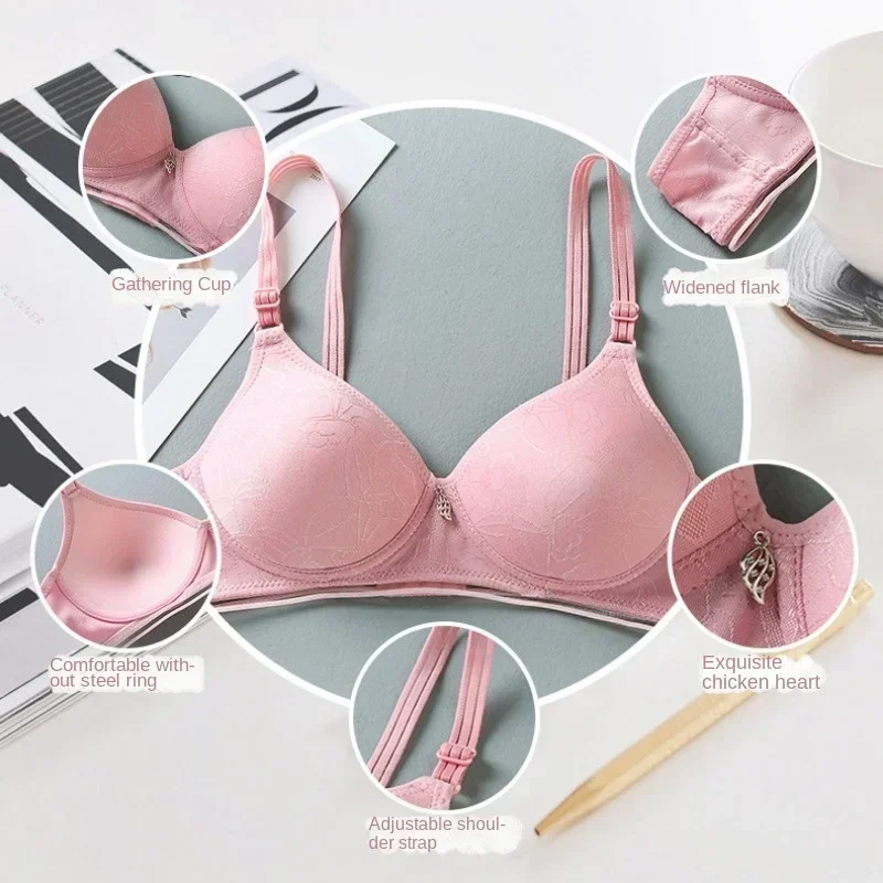 Women Seamless Bra Sexy Push Up Bralette Wireless Female Lingerie Breathable Thin Cup Small Breast Brassiere Intimates Bras