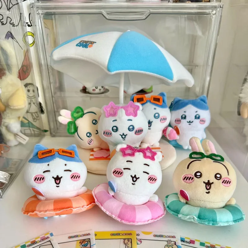 

MINISO Chiikawa плюшевый брелок милый кавайный аниме товары мягкая кукла сумка очаровательный декор Co брендовая тема коллекционный подарок