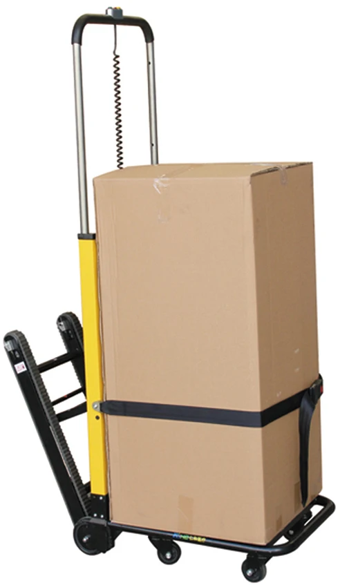 Heavy-Duty Electric Stair Climbing Trolley | Motorized Stair Lift Hand Truck for Warehouse, Logistics & Industrial Transport