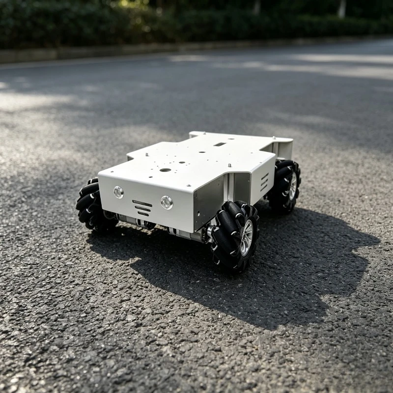 M500 Mecanum Rubber Wheel Version 15KG Load Robotic Car Chassis Pendulum Suspension System Smart Robot Chassis