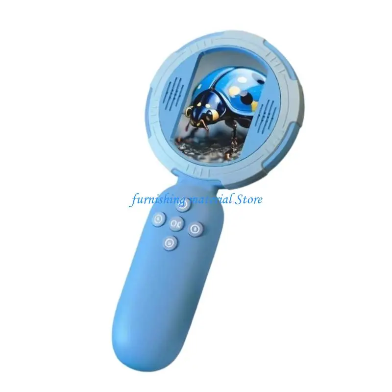 Y5GD Portable Digital Microscope For Kid 2MP Camera Build In Memory Slot ABS Material