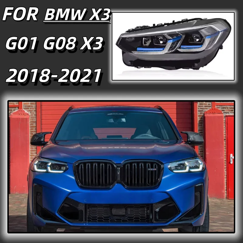 Car Lights For  X3 G01 Headlight G08 2018-2022 LED Headlights DRL Turn Signal Daytime Running Lights Low High Beam