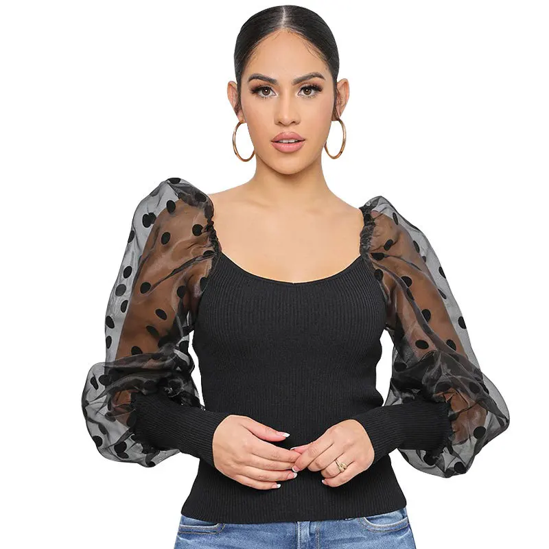 T-shirt à manches longues pour femmes, coupe cintrée, pour filles chaudes, confortable, respirant, décontracté, en mélange de coton, 863