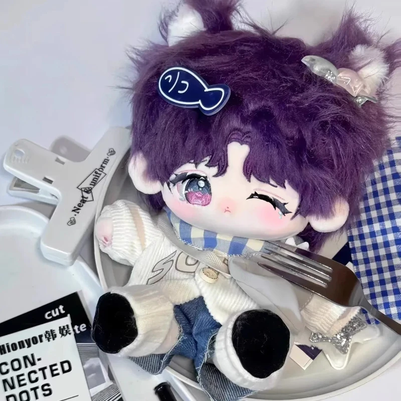 

Qi Yu Attribute Love Deep Space Cotton Doll 20 Cm Genuine Cute Healing Plush Toy Fan Art Collectible Soft Stuffed Character