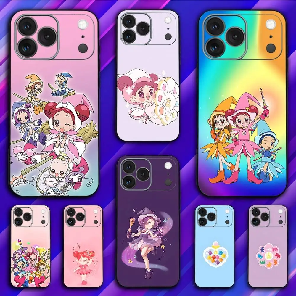 

M-Magical Anime Do-Re-Mi Phone Case For iPhone 17,16,15,14,13,12,11,Pro,Max,Plus,X,XS,SE4,E,Mini,Soft Black Case