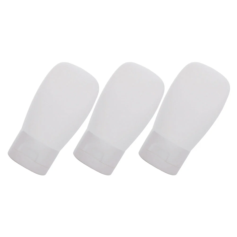 3 Pcs Airpl Bottle Set Shampoo Travel Bottles Toiletries Empty Soap White Liquid for Containers