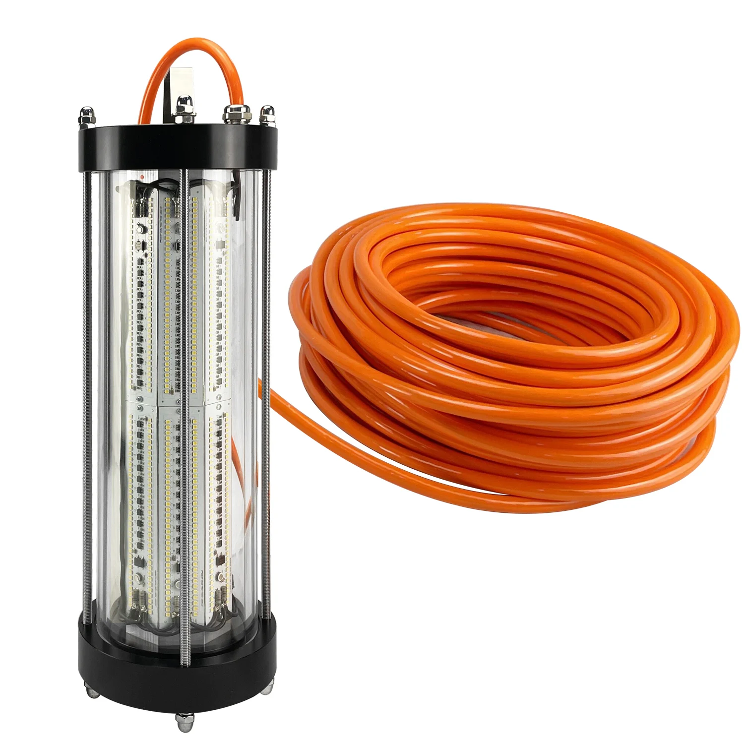 2000 واط أخضر أزرق أبيض أصفر في الهواء الطلق 220 فولت IP68 تحت الماء LED الحبار مصباح الصيد لقارب البحرية LED أضواء الصيد الحبار #2