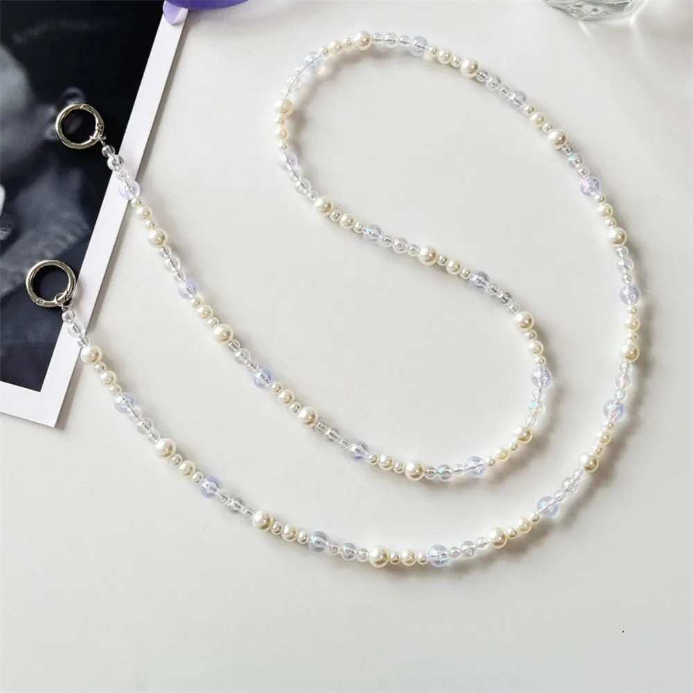 

Прозрачные цепочки для мобильных телефонов, брелоки-подвески для сумок, цепочки-ремешки для телефонов через плечо, шнурки для телефонов в стиле Ins