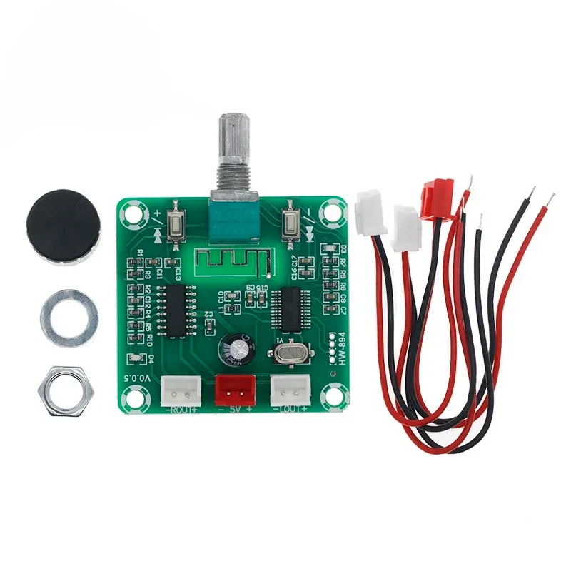 XH-A158 ultra clear Bluetooth 5.0 power amplifier board pam8403 small power DIY wireless speaker amplifier board 5W*2