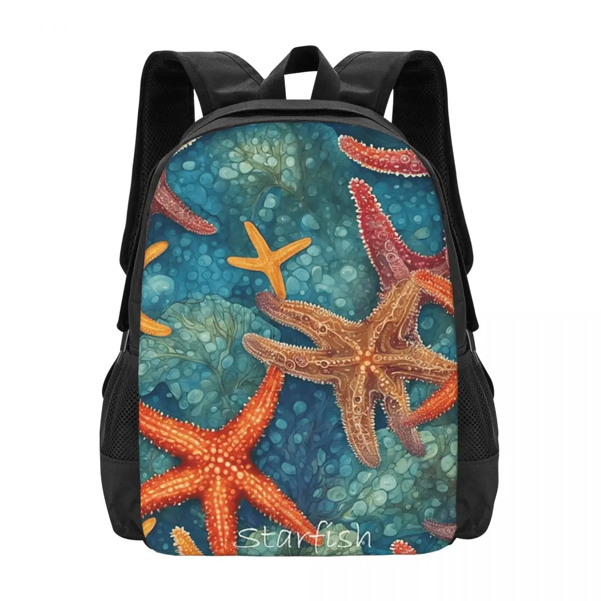 

Starfish Backpack Hot Sale Daypack Large Capacity Boys Girls BookBag School Bag Shoulder Bags for Men Women