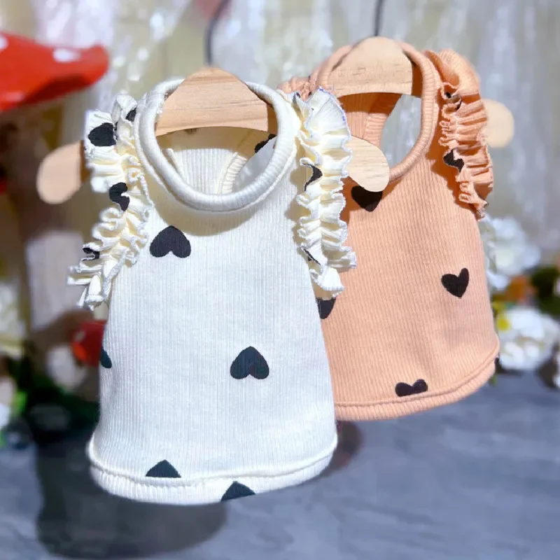 Cat Dog Vest Spring Summer Pet Shirt Yorkie Pomeranian Shih Tzu Maltese Bichon Poodle Schnauzer Dog Clothes Pajamas Apparel