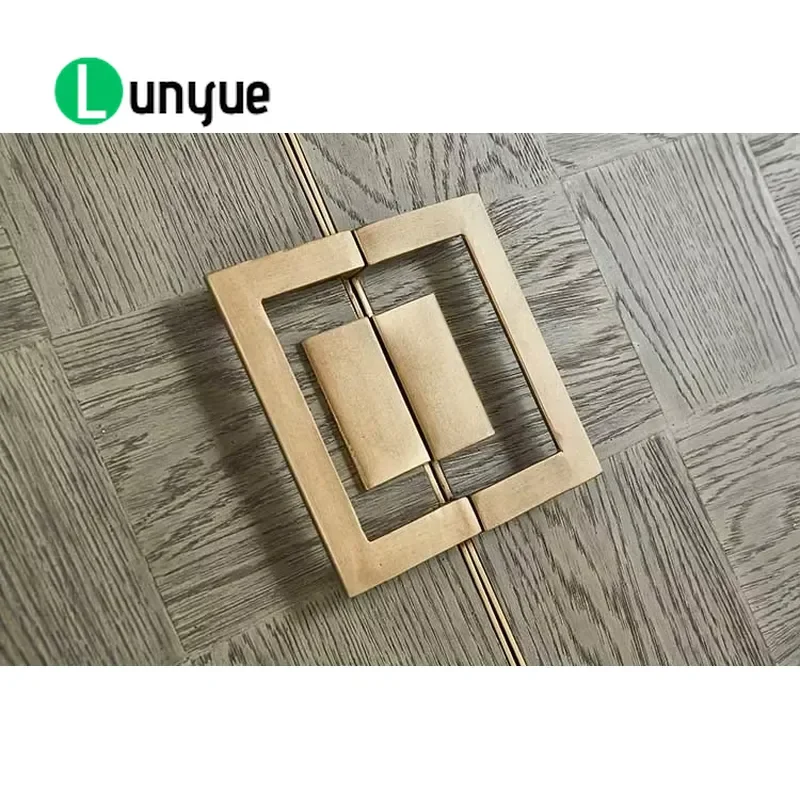 Double Door Solid Oak Sideboard Contemporary Parquet Flooring Dining Room Storage Cabinet Deluxe Furniture for Home Kitchen