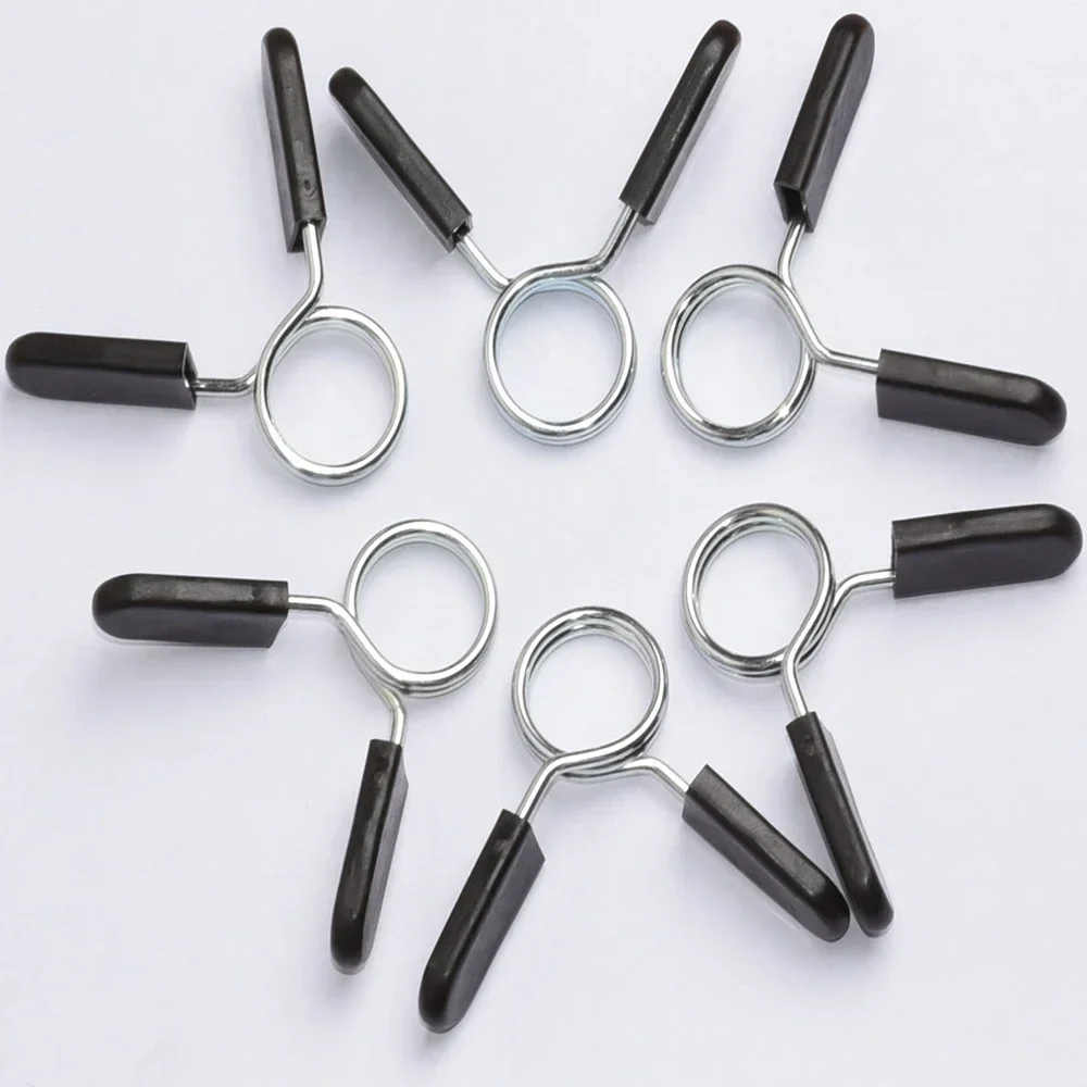 1 Pcs 25/28/30 Mm Barbell Clamp Spring Collar Clips Gym Weight Dumbbell Lock Standard Lifting Kit Barbell Lock