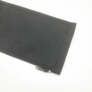 Dropship1M 拉鍊式線套管 柔性尼龍線管理整理器 線材隱藏保護套 黑色 8 最佳銷售 電線隱藏器 - №7