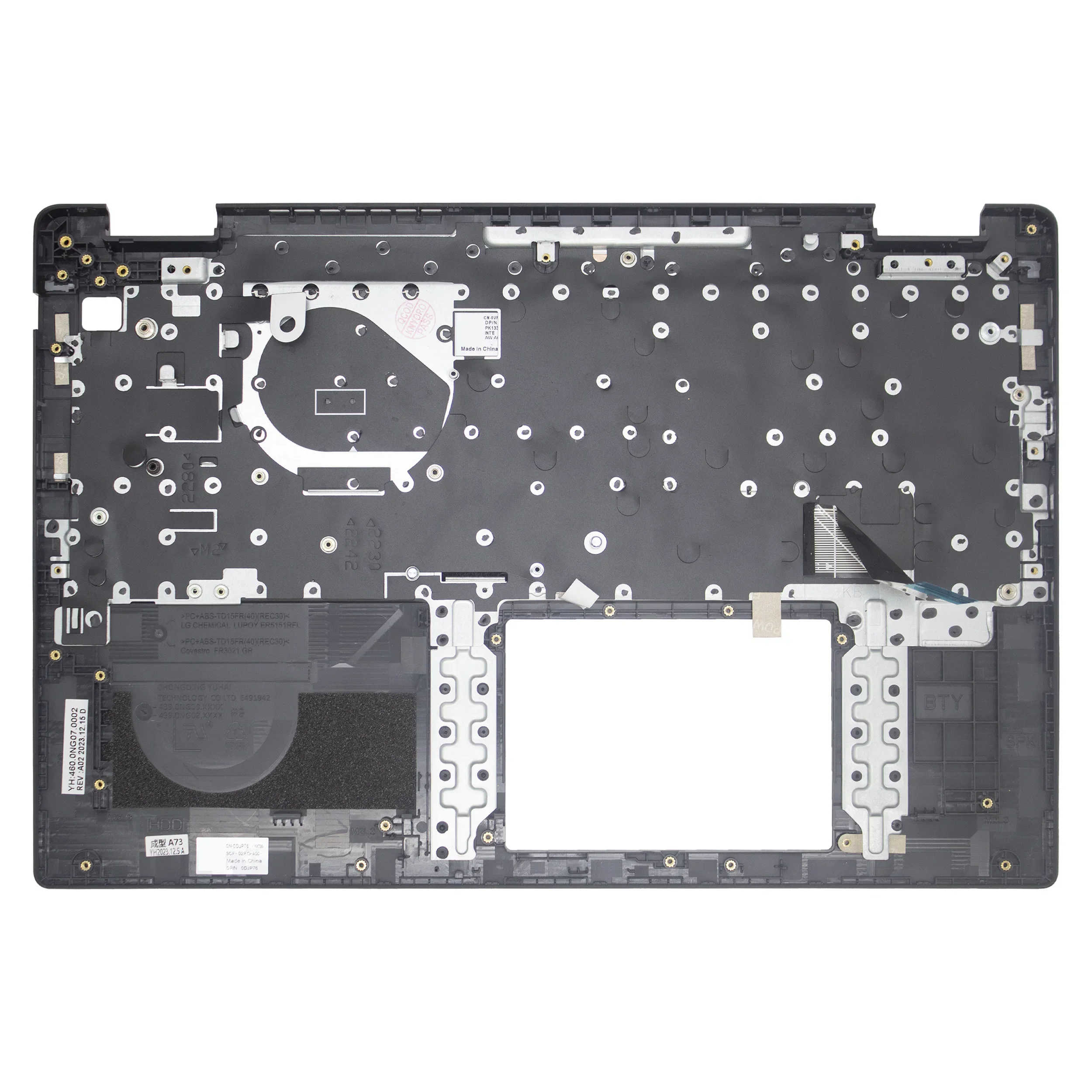 

Original New US Keyboard For Dell Latitude 3520 E3520 0DJP76 Laptop Palmrest Upper Case TOP Housing with Keyboard Black Cover