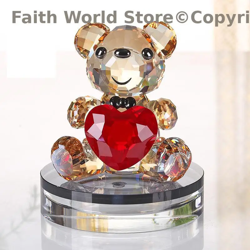 

2026 НОВИНКА Высококачественная резьба по кристалу, подарок любовнику, подарок другу, уверенность, подарок на день рождения, День святого Валентина, годовщину, декор для домашнего автомобиля