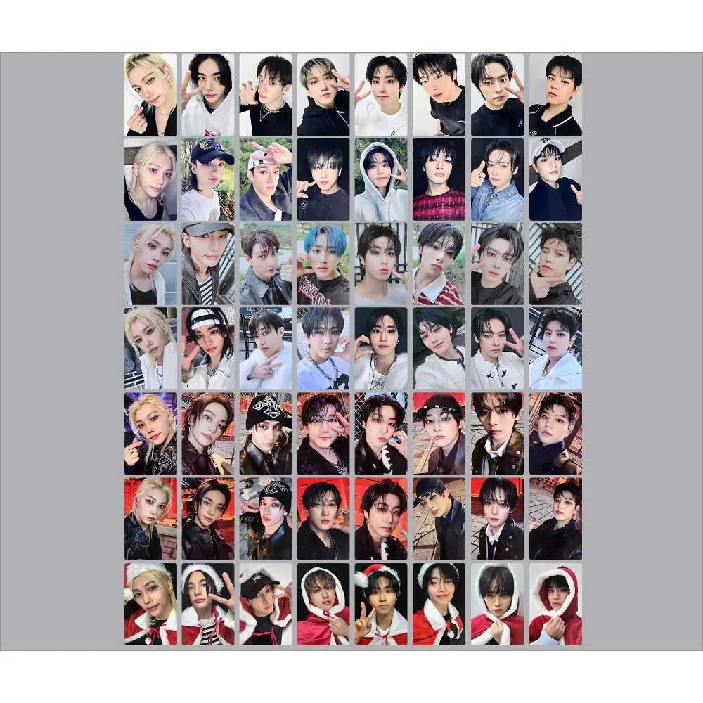 Kpop Korean Idols New Album (HOP) LOMO Card Felix Hyunjin Seungmin Han Changbin Lee Know I N Bangchan Photo Card Fans Gift