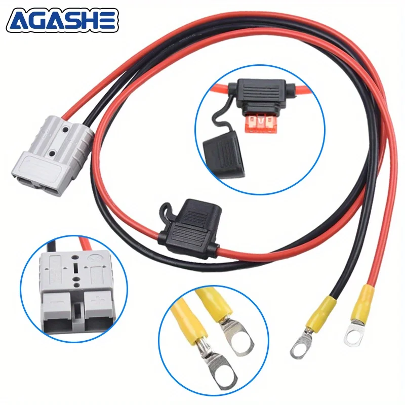 

Инструмент для подключения автомобильного аккумулятора, разъем Anderson, держатель предохранителя, подключение стартовой линии для аккумулятора автомобиля и грузовика