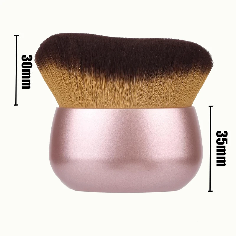 1PCS Soft Body Makeup Brush Extra Large Multifunctional Self Tan Back Applicator 65mm Wide-headed Professional Kabuki Brush