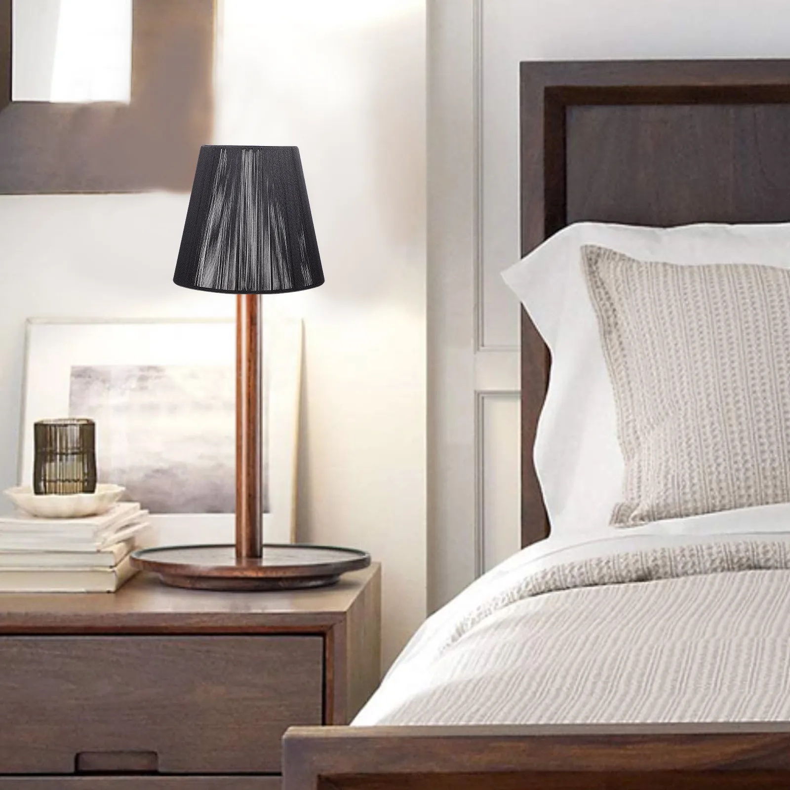 

Хрустальный абажур в скандинавском стиле, тканевый чехол для потолочного, настенного или напольного светильника, пылезащитный, декоративный, для теплого освещения.