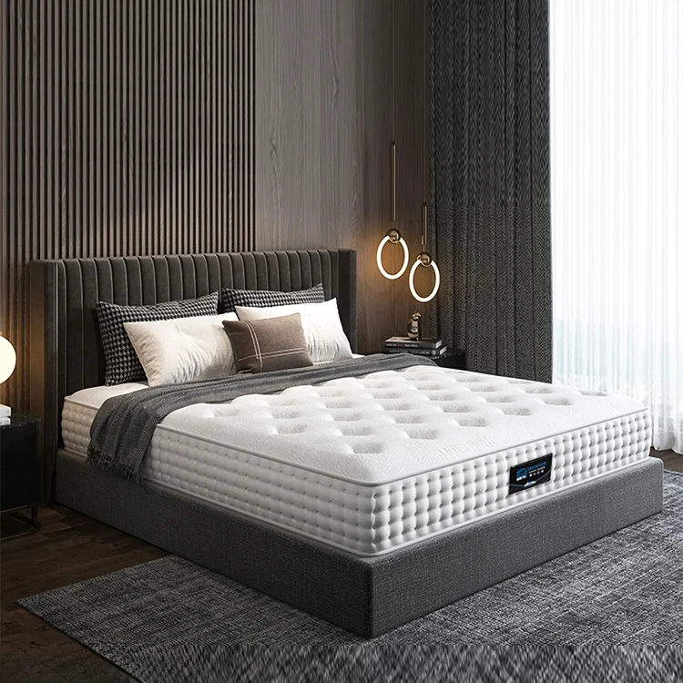 #King Size Orthopedic Foam Mattress Customized Premium Cheap Box Spring Modern Spring king Bedroom Roll Mattress Full king Size