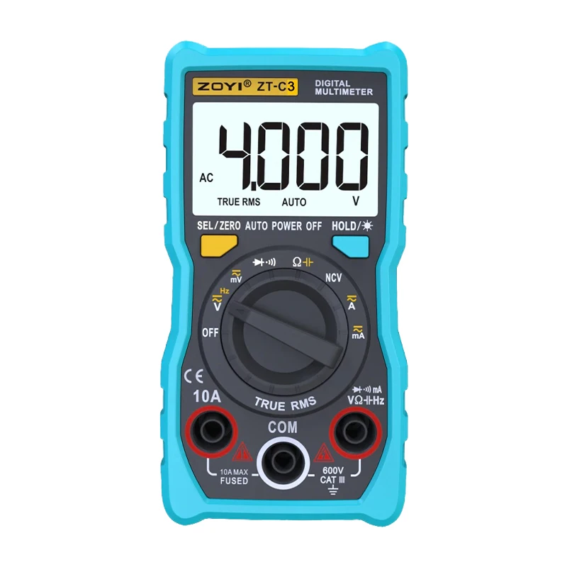 ZOYI ZT-C3 TRUE RMS MINI POCKET TYPE DIGITAL MEASURE TOOL