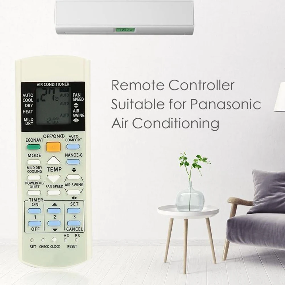 New Remote Control for Panasonic Air Conditioner A75C3208 A75C3706 KTSX5J A75C4185 A75C2994 A75C3883