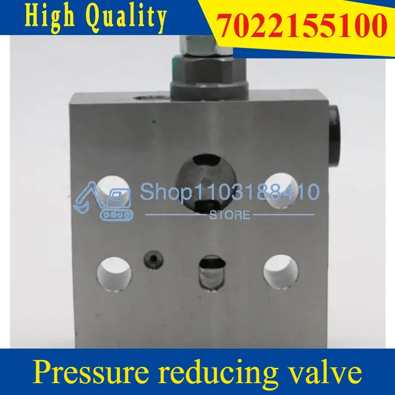 

702-21-55100 Pressure reducing valve excavator Accessories PC400-6 excavator pressure relief valve 7022155100 PC130-7 PC160-7