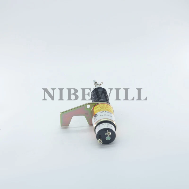 Engineering Machinery Parts for CAT 3064 3066 Engine Shutdown Solenoid Valve SA-3766-12 12V