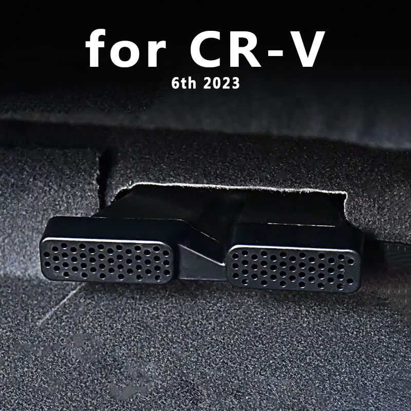 

for Honda CRV CR-V 6th 2023 Car interior decoration accessories 2pcs under-seat air outlet guard ABS