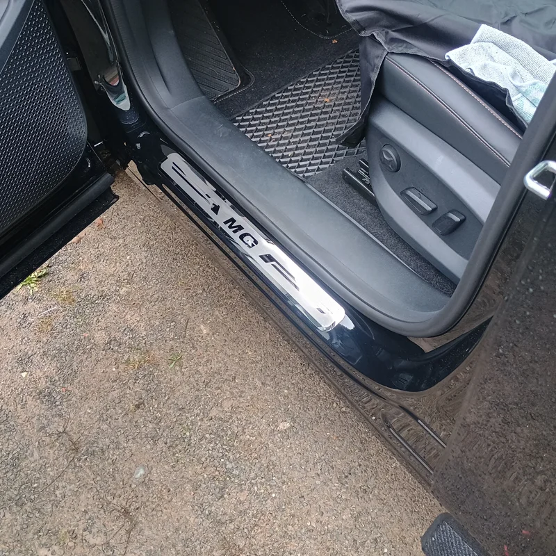 Protecteur de seuil de porte de voiture pour MG ZS HEV Hybrid ES5 EV 2025, couvercle de pédale,