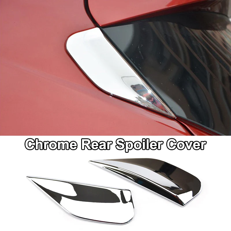 For Buick Encore/Opel/Vauxhall Mokka 2013 2014 2015 2016 Chrome Side Mirror Strip Rear Spoiler Brake Lamp Fog Light Cover Trim