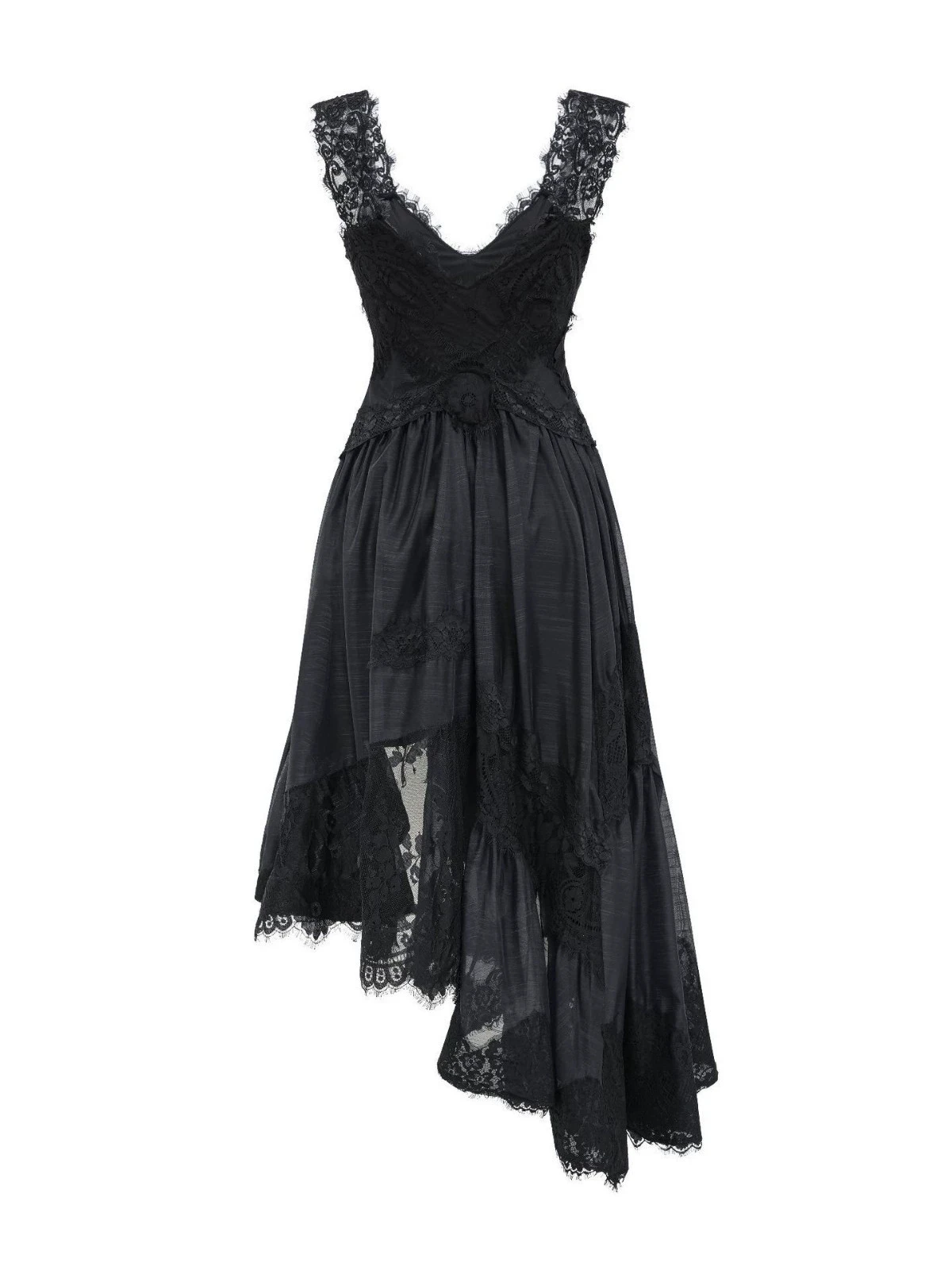 

Sweet suspender dress spliced high waist slimming and tall birthday dance dress suspender cute dress-GZXX505